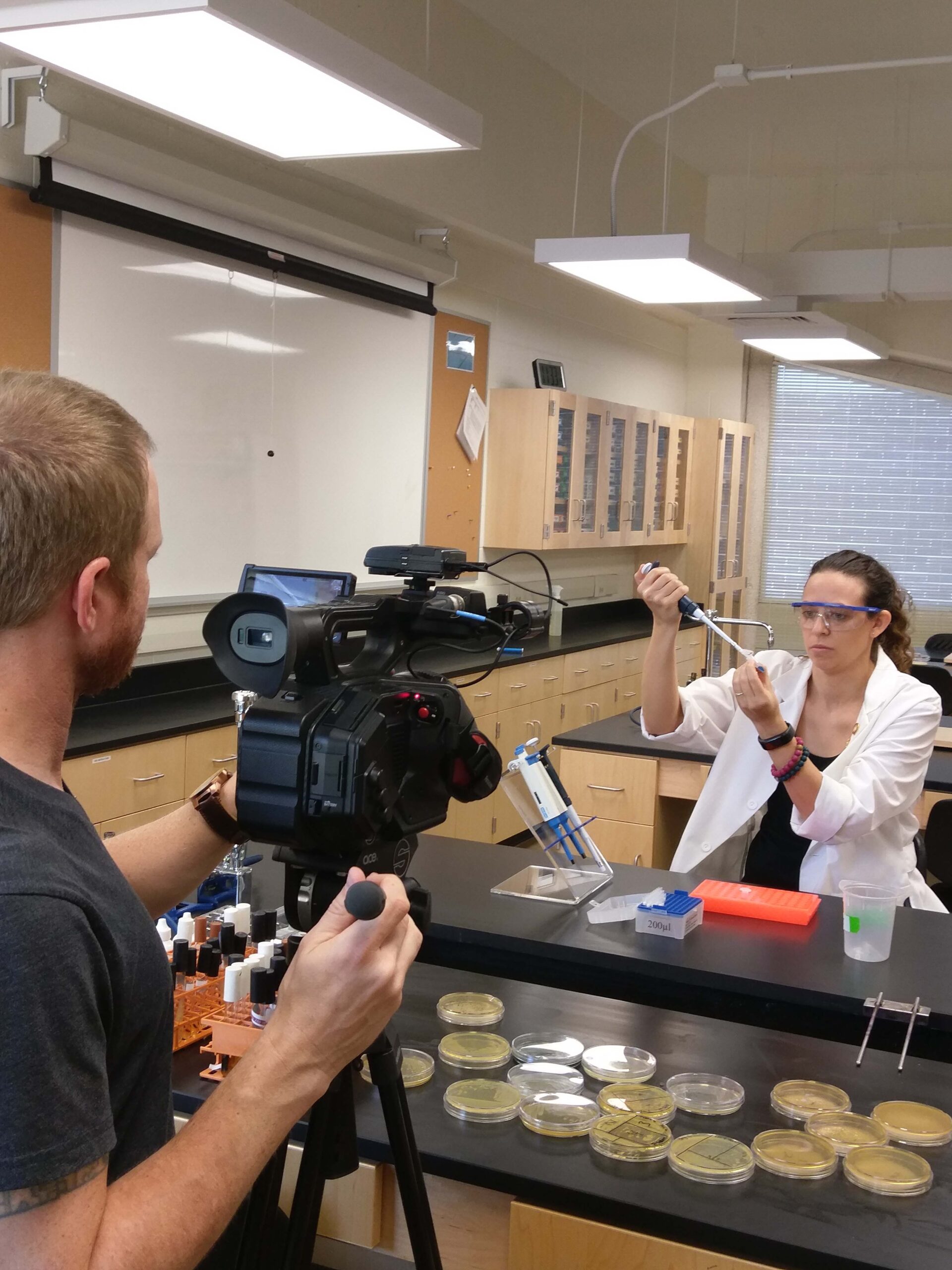 Featured Image for Microbiology lab comes alive in a series of instructional videos!